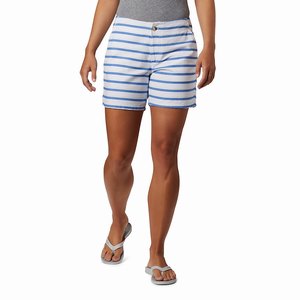 Columbia Pantalones Cortos PFG Solar Fade™ Mujer Azules/Blancos (873CINWXE)